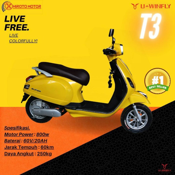Motor Listrik Uwinfly Dragonfly - 3