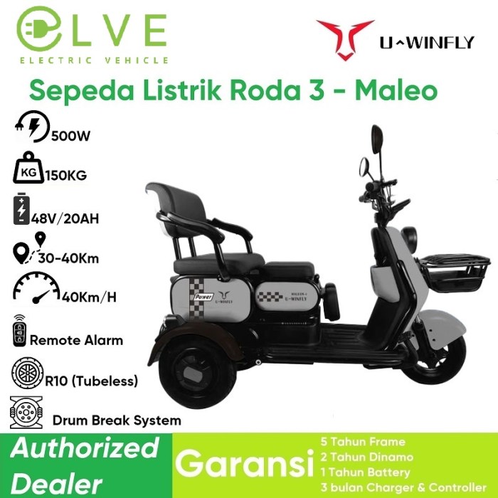 Motor Listrik Uwinfly Maleo