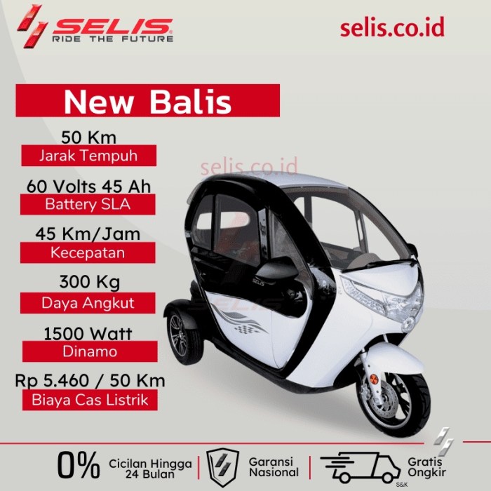 Motor Listrik Selis New Balis
